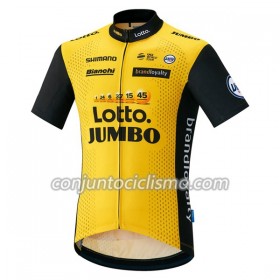 Maillot mangas cortas 2018 LottoNL-Jumbo N001